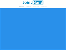 Tablet Screenshot of joint-hand.com